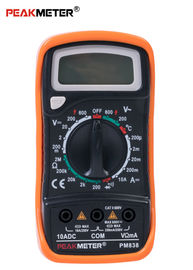 Detección actual de la temperatura de la resistencia de DC de la gama del PDA de Digitaces del voltaje manual del multímetro