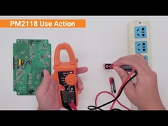 Medidor de alcance automático digital portátil con detección NCV