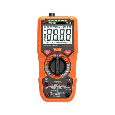 Medidor de voltios eléctricos de RMS verdadero y multiméter digital MAX MIN REL Medidor profesional de mano
