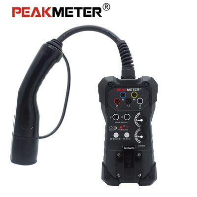 Tester de estaciones de carga avanzadas con adaptador EVSE de la serie PM701 con prueba previa de PE e IP54 para todas las estaciones de carga